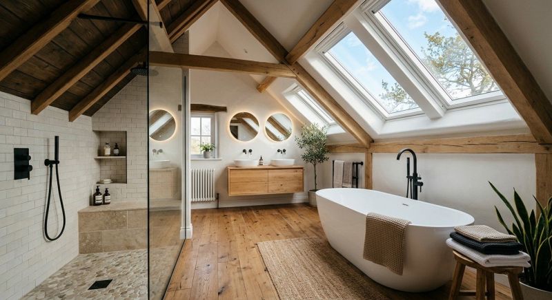 Attic Bathroom Remodeling in Llano, TX