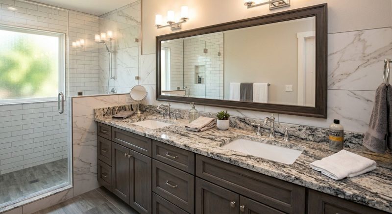 Granite Shower Installation in Llano, TX